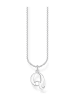 Thomas Sabo Srebrny naszyjnik z zawieszką - dł. 45 cm