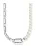 Thomas Sabo Zilveren ketting met parels - (L)45 cm