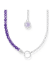 Thomas Sabo Silber-Halskette mit Schmuckelement - (L)45 cm