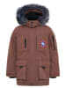 Parka "Nordic" w kolorze brązowym