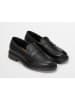 Marc O'Polo Shoes Skórzane slippersy "Paula" w kolorze czarnym