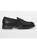 Marc O'Polo Shoes Skórzane slippersy "Paula" w kolorze czarnym