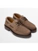 Marc O'Polo Shoes Skórzane trzewiki "Armin" w kolorze szarobrązowym