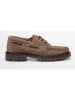 Marc O'Polo Shoes Leder-Bootsschuhe "Armin" in Taupe
