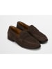 Marc O'Polo Shoes Leder-Mokassins "Fiona" in Dunkelbraun