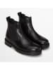 Marc O'Polo Shoes Skórzane sztyblety "Rony" w kolorze czarnym