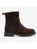 Marc O'Polo Shoes Leder-Boots "Birte" in Dunkelbraun