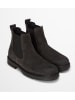 Marc O'Polo Shoes Skórzane sztyblety "Rony" w kolorze antracytowym