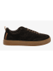 Marc O'Polo Shoes Skórzane sneakersy "Zen" w kolorze ciemnobrązowym