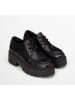 Marc O'Polo Shoes Skórzane trzewiki "Vala" w kolorze czarnym