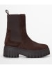 Marc O'Polo Shoes Leder-Chelsea-Boots "Vala" in Dunkelbraun