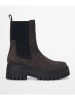Marc O'Polo Shoes Leder-Chelsea-Boots "Vala" in Anthrazit