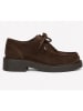 Marc O'Polo Shoes Skórzane trzewiki "Perla" w kolorze ciemnobrązowym