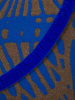 Lanerossi Wollen deken ''Vintage'' blauw - (L)250 x (B)220 cm