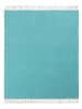 Lanerossi Wollen deken ''Cupido'' turquoise - (L)180 x (B)130 cm