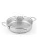 Sauter 2-delige set: Roestvrijstalen braadpan - Ø 28 cm