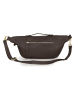 Mia Tomazzi Leder-Brustbeutel " Medeghino" in Braun - (B)42 x (H)17 x (T)13 cm