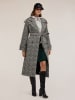 Motivi Trenchcoat in Schwarz/ Weiß