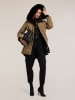 Motivi Wende-Parka in Taupe/ Schwarz