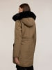 Motivi Wende-Parka in Taupe/ Schwarz