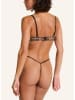 Hunkemöller 2er-Set: Strings in Schwarz/ Hellbraun