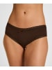 Hunkemöller 3er-Set: Slips "Georgia" in Braun/ Weiß