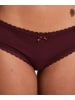 Hunkemöller 3er-Set: Slip "Georgia" in Bordeaux
