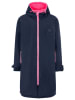 Zwillingsherz Windmantel donkerblauw