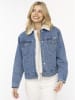 Zwillingsherz Jeansjacke in Blau