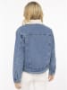 Zwillingsherz Jeansjacke in Blau