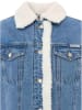 Zwillingsherz Jeansjacke in Blau