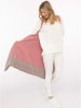 Zwillingsherz Doorgestikte mantel taupe