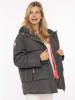 Zwillingsherz Steppjacke in Anthrazit