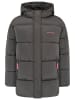 Zwillingsherz Steppjacke in Anthrazit
