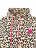 Zwillingsherz Hoodie "Leo Herzpatch" beige