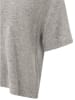 Zwillingsherz Strickshirt "Boxy" in Grau
