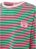 Zwillingsherz Longsleeve "Perfectly Imperfect" in Pink/ Grün