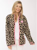 Zwillingsherz Fleecejacke in Beige