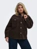 ONLY Carmakoma Übergangsjacke in Braun
