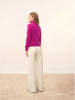 Just Cashmere Kaszmirowy golf "Ava" w kolorze fioletowym