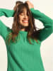 Just Cashmere Kasjmieren trui "Avana" groen