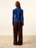 Just Cashmere Kaschmir-Pullover "Avana" in Blau