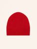 Just Cashmere Kaszmirowa czapka "Ginger" w kolorze czerwonym
