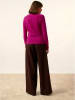Just Cashmere Kaszmirowy sweter "Jane" w kolorze fioletowym