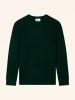 Just Cashmere Kaszmirowy sweter "Lukka" w kolorze ciemnozielonym