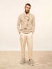 Just Cashmere Kaszmirowy sweter "Noe" w kolorze beżowym