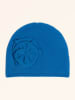 Just Cashmere Kaschmir-Mütze "Selma" in Blau