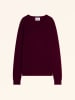 Just Cashmere Kaszmirowy sweter "Tom" w kolorze bordowym