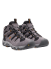 Keen Leder-Wanderschuhe "Headout Mid" in Grau