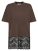 Sublevel Shirt bruin/zwart